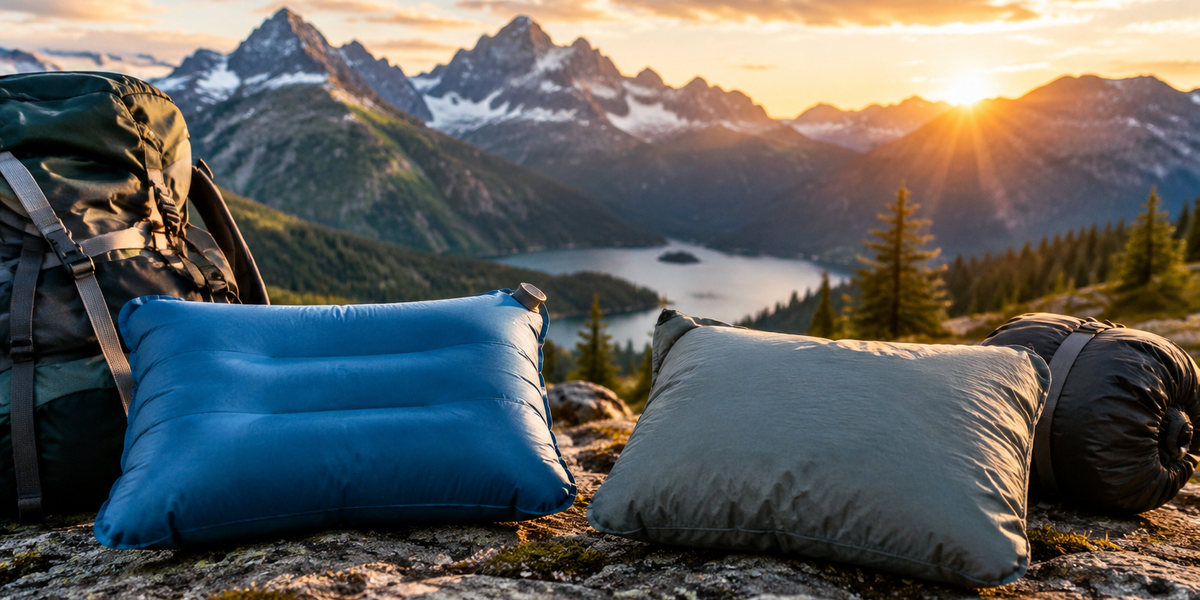 Inflatable vs Compressible Backpacking Pillows: Which Should You Choose in 2026?