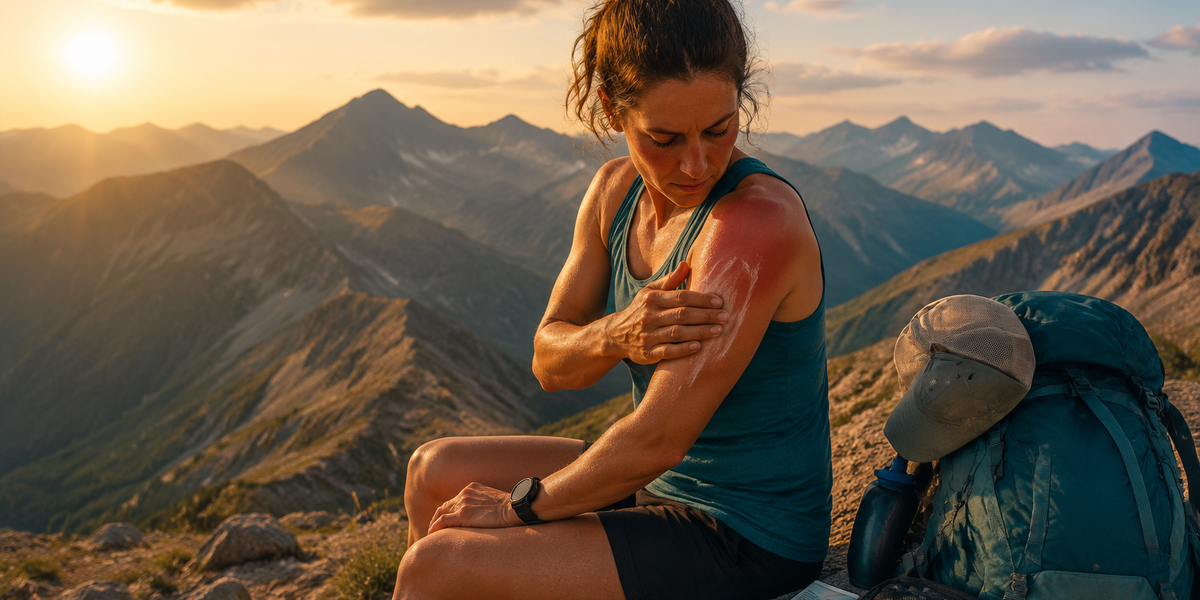 How to Treat Sunburn and Heat Rash on the Trail: A 2026 Hiker's Guide