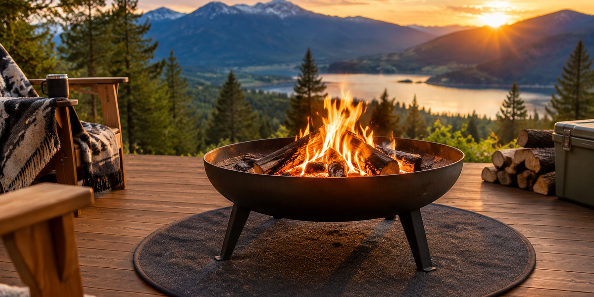 Do You Actually Need a Fire Pit Mat Under Your Fire Pit? When They Protect Decks and When to Skip (2026)