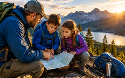 How to Teach Kids Basic Wilderness Safety Before Their First Camping Trip