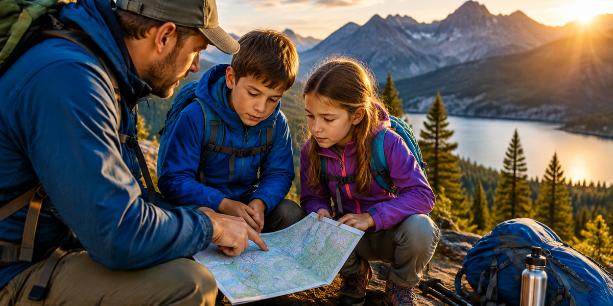 How to Teach Kids Basic Wilderness Safety Before Their First Camping Trip
