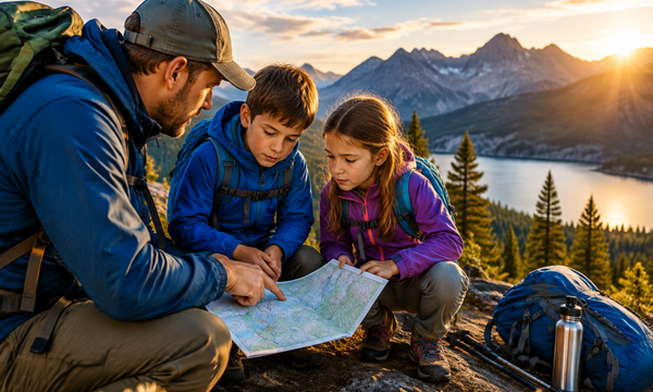 How to Teach Kids Basic Wilderness Safety Before Their First Camping Trip