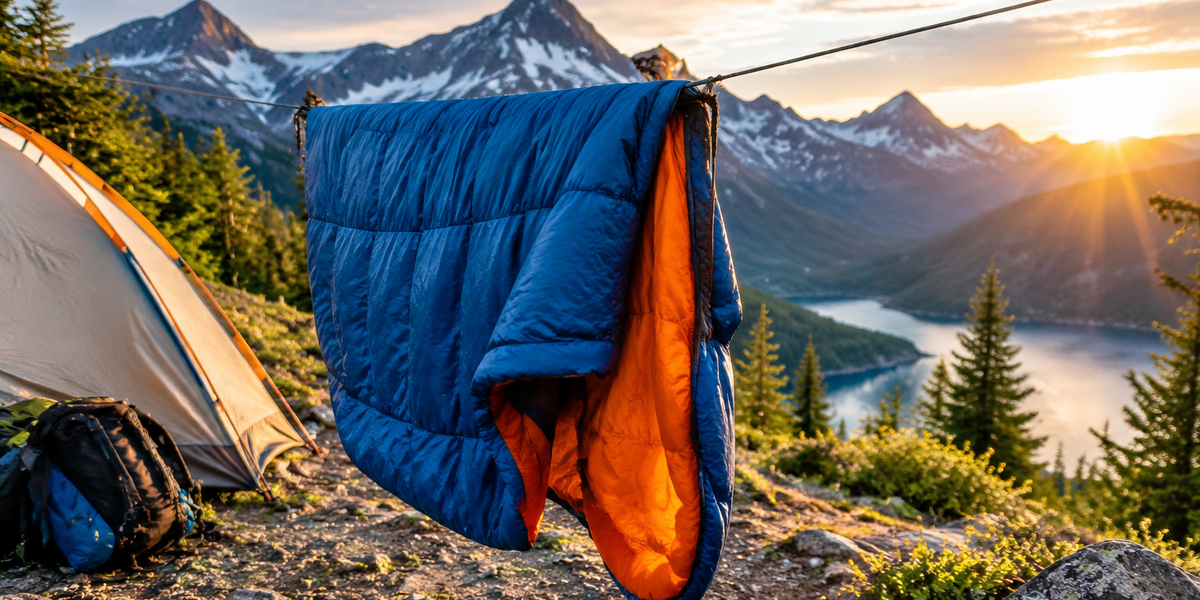 How to Dry a Wet Sleeping Bag Fast While Camping: Emergency Methods Without a Dryer