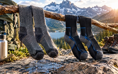 Merino Wool vs Synthetic Hiking Socks: Which Dries Faster After Getting Wet in 2026?