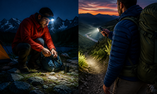 Headlamp vs Flashlight for Camping: What's Actually Better in 2026?