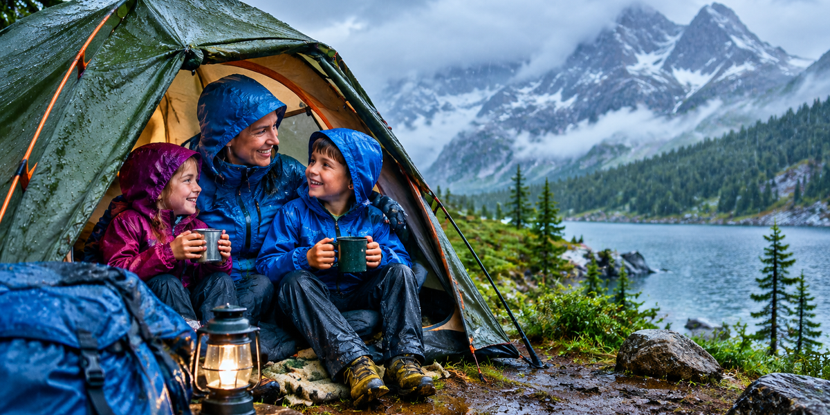 How to Keep Kids Dry and Happy While Camping in the Rain: Rainy Day Activities and Gear (2026)