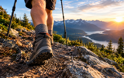 Why Do Your Feet Hurt After Hiking Downhill? Toenail Bruising, Boot Fit, and Lacing Techniques That Prevent It