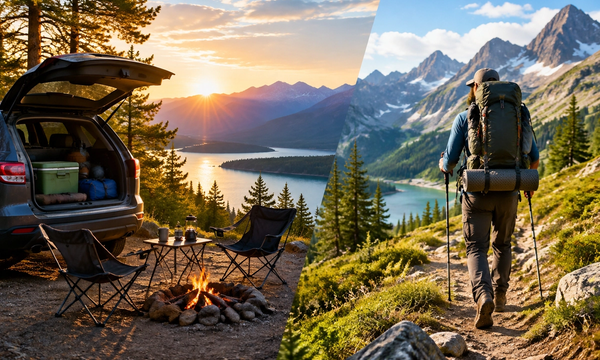Car Camping vs Backpacking: Which Style of Camping Is Right for You? (2026 Guide)