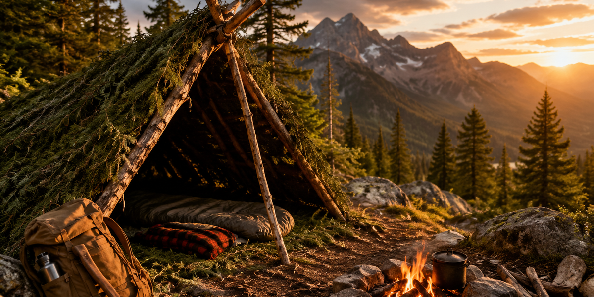 How to Build a Survival Shelter in the Wild: 4 Methods That Work (2026 Guide)