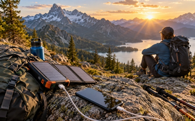 Best Solar Power Banks for Backpacking That Actually Charge 2026: Panel Size and Real-World Speed Tested