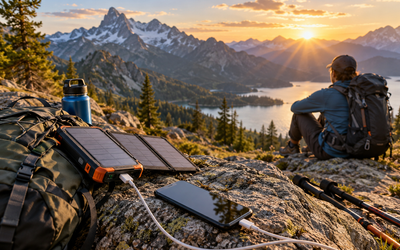 Best Solar Power Banks for Backpacking That Actually Charge 2026: Panel Size and Real-World Speed Tested