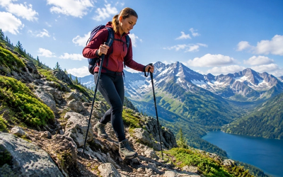 Do Trekking Poles Actually Help on Steep Descents? What the Research Says (2026)