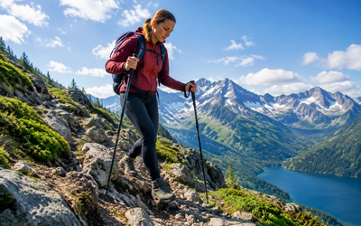 Do Trekking Poles Actually Help on Steep Descents? What the Research Says (2026)