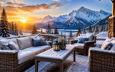 Can You Leave Patio Furniture Outside in Winter? What Actually Happens to Different Materials