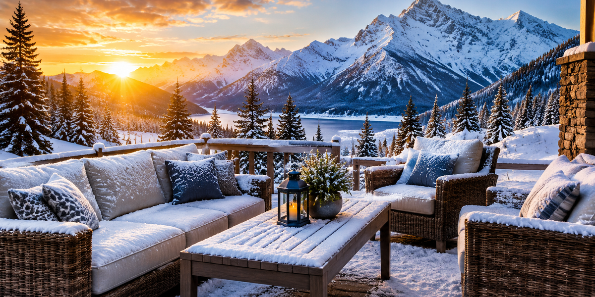 Can You Leave Patio Furniture Outside in Winter? What Actually Happens to Different Materials