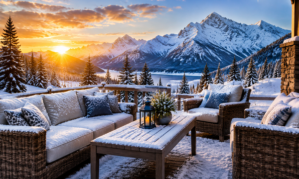 Can You Leave Patio Furniture Outside in Winter? What Actually Happens to Different Materials