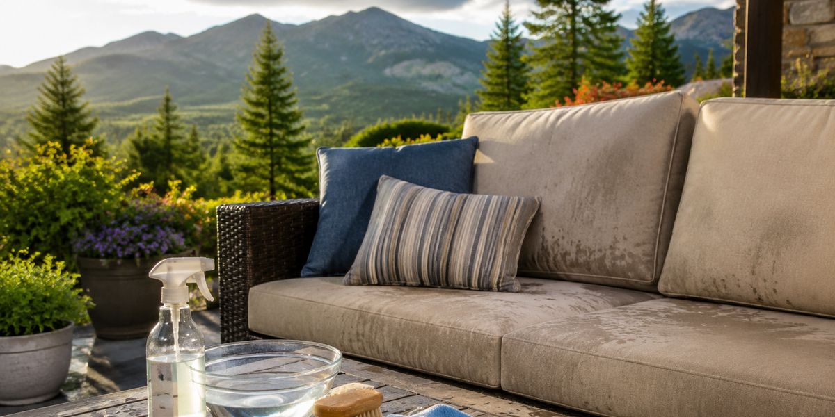 How to Clean Mildew Off Patio Cushions: Vinegar, Bleach, and Prevention Tips (2026)