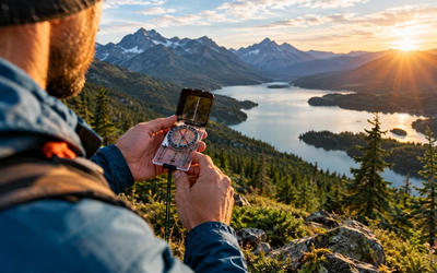 How to Use a Compass Without a Map for Hiking: Bearing and Triangulation Methods That Work in 2026