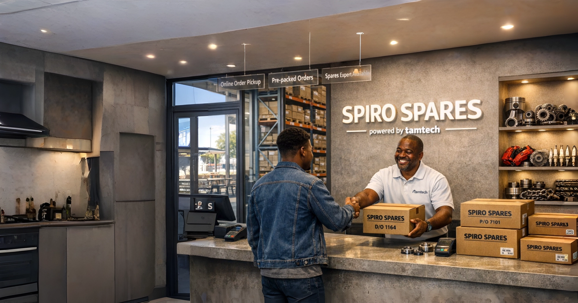 Spiro spare parts and service