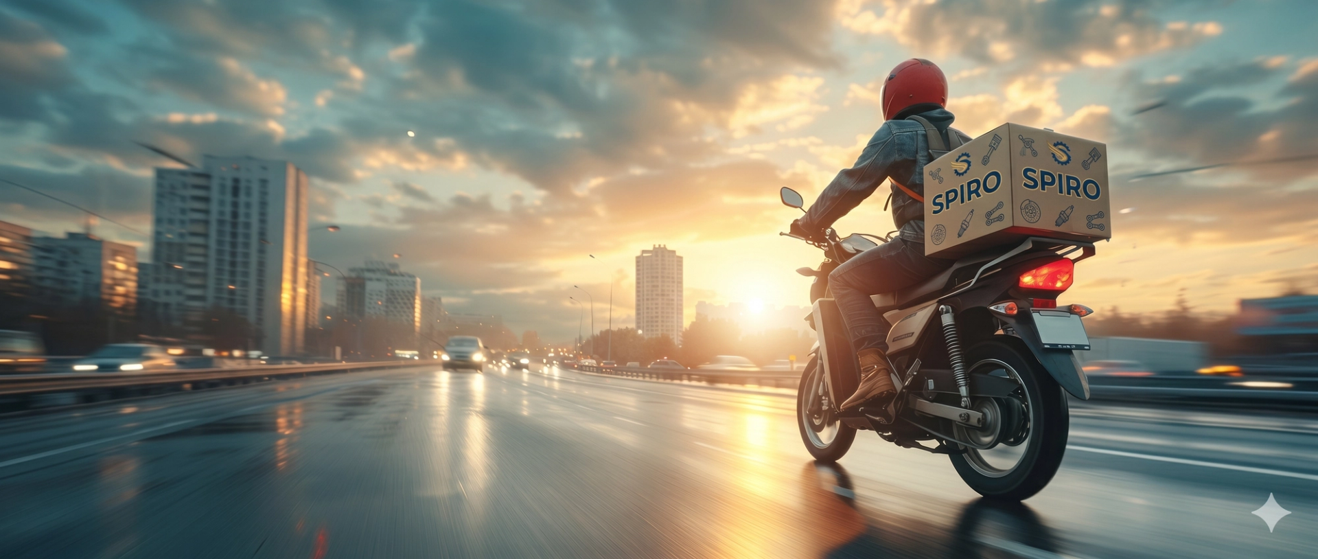 Spiro rider with electric bike