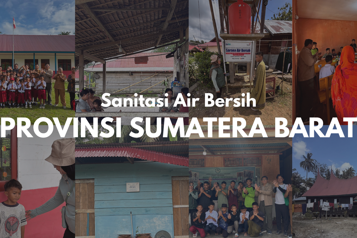 Telkom Indonesia Dukung Peningkatan Akses Air Bersih dan Sanitasi Layak di Sumatera Barat