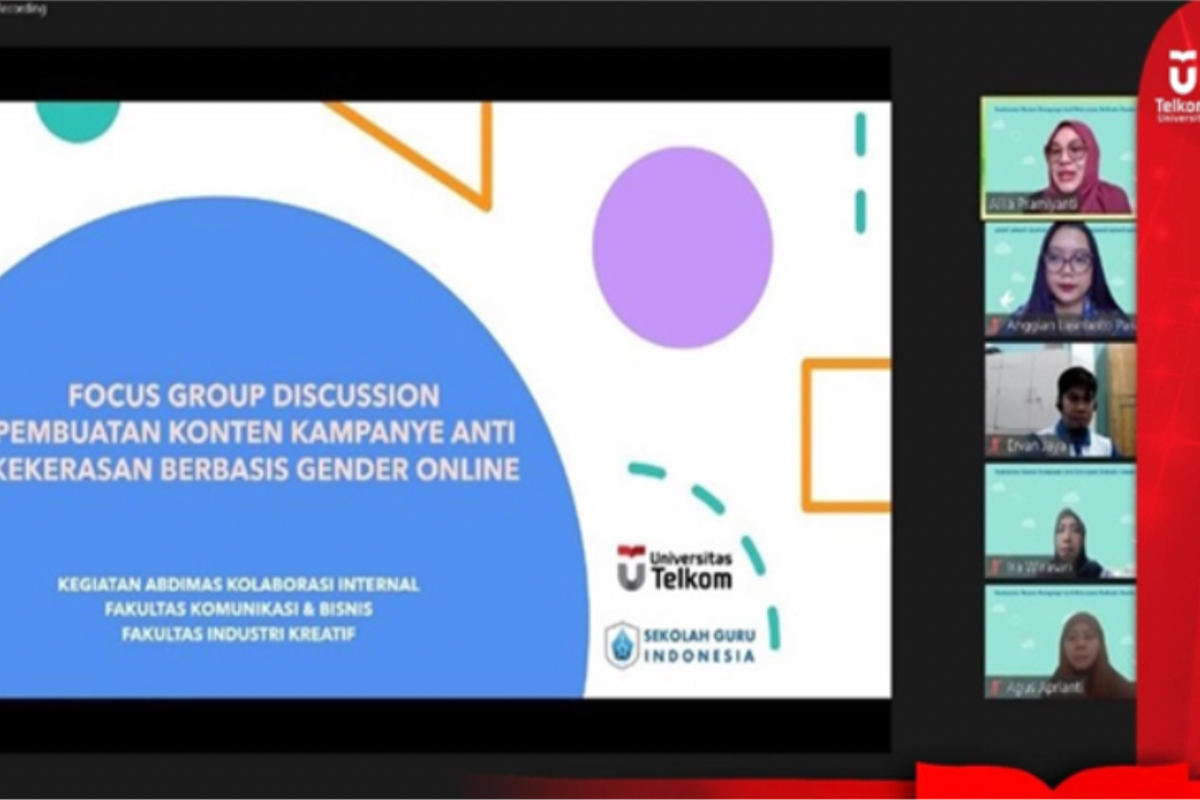 Telkom University Report On Progress of SDGs 5. Gender Equality