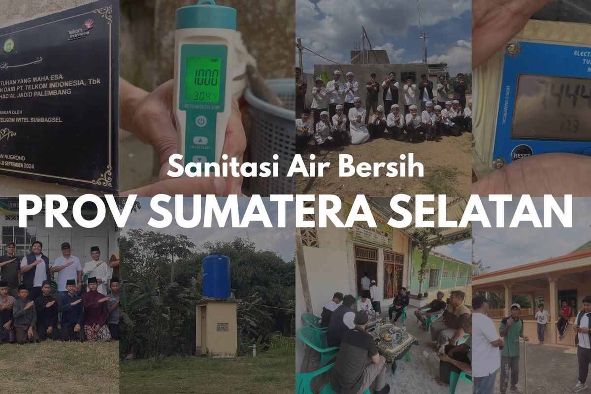 Telkom Indonesia Dukung Peningkatan Akses Air Bersih dan Sanitasi Layak di Provinsi Sumatera Selatan