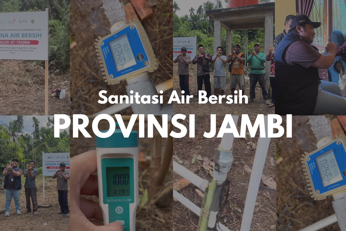 Telkom Indonesia Dukung Peningkatan Akses Air Bersih dan Sanitasi Layak di Provinsi Jambi