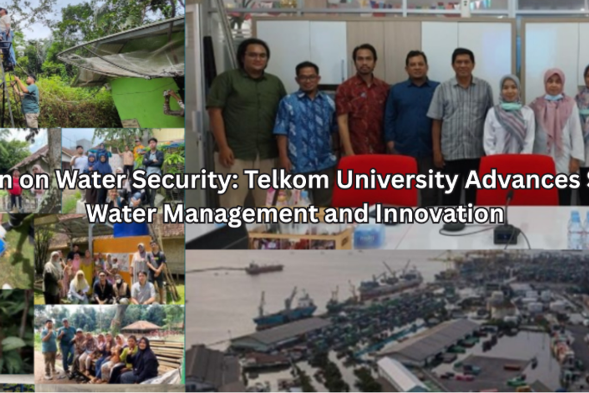 Cooperation on Water Security: Telkom University Advances Sustainable Water Management and Innovation