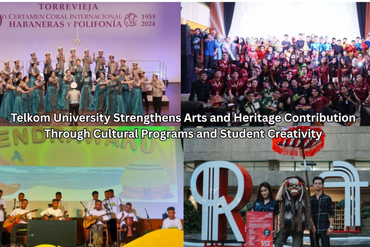 Telkom University Strengthens Arts and Heritage Contribution Through Cultural Programs and Student Creativity