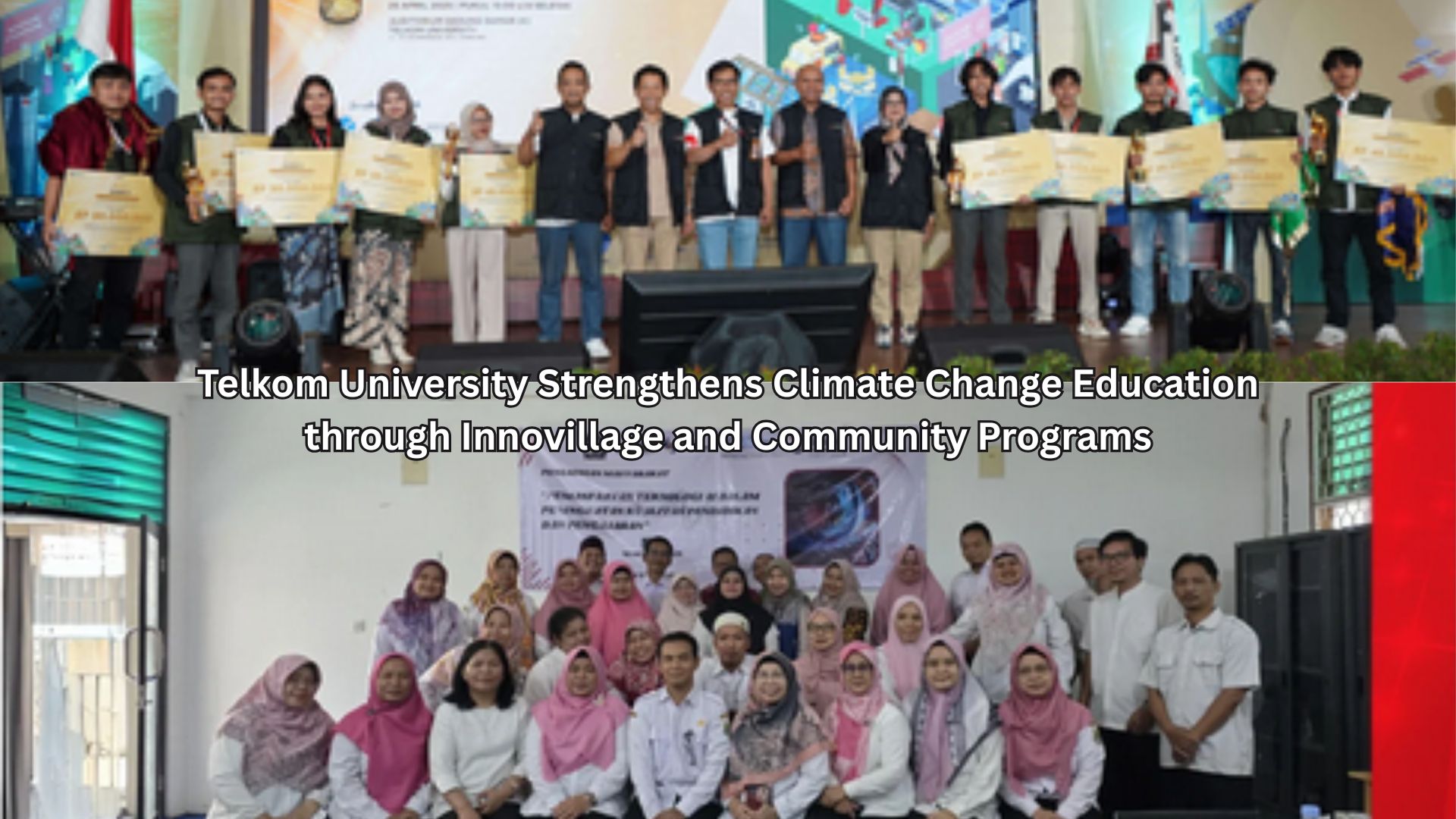 Telkom University Brings Climate Education to Local Communities