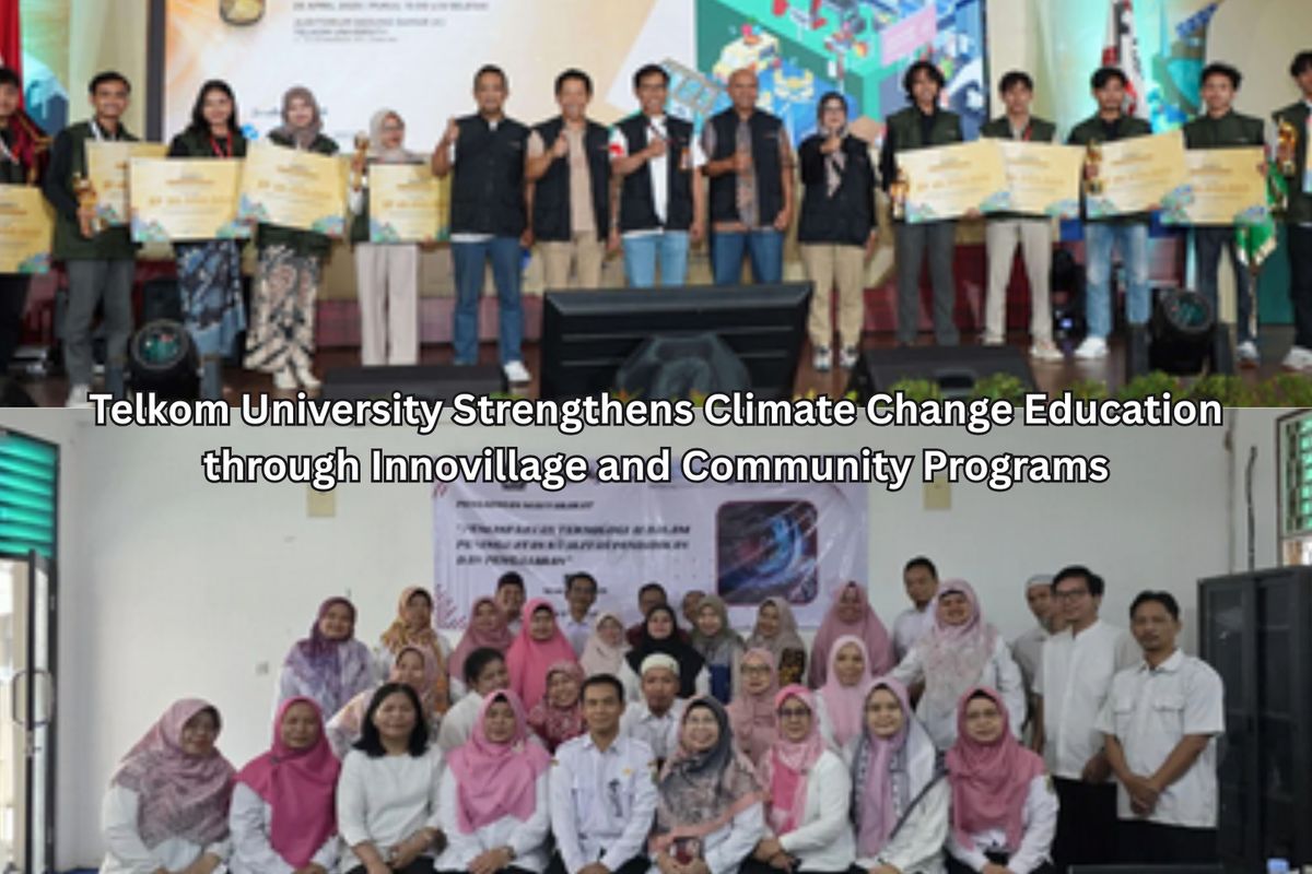 Telkom University Strengthens Climate Change Education through Innovillage and Community Programs