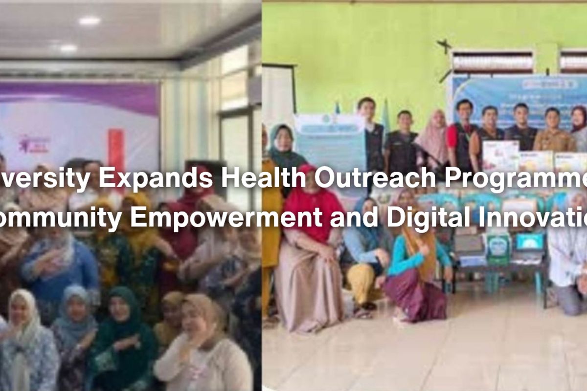 Telkom University Expands Health Outreach Programmes Through Community Empowerment and Digital Innovation