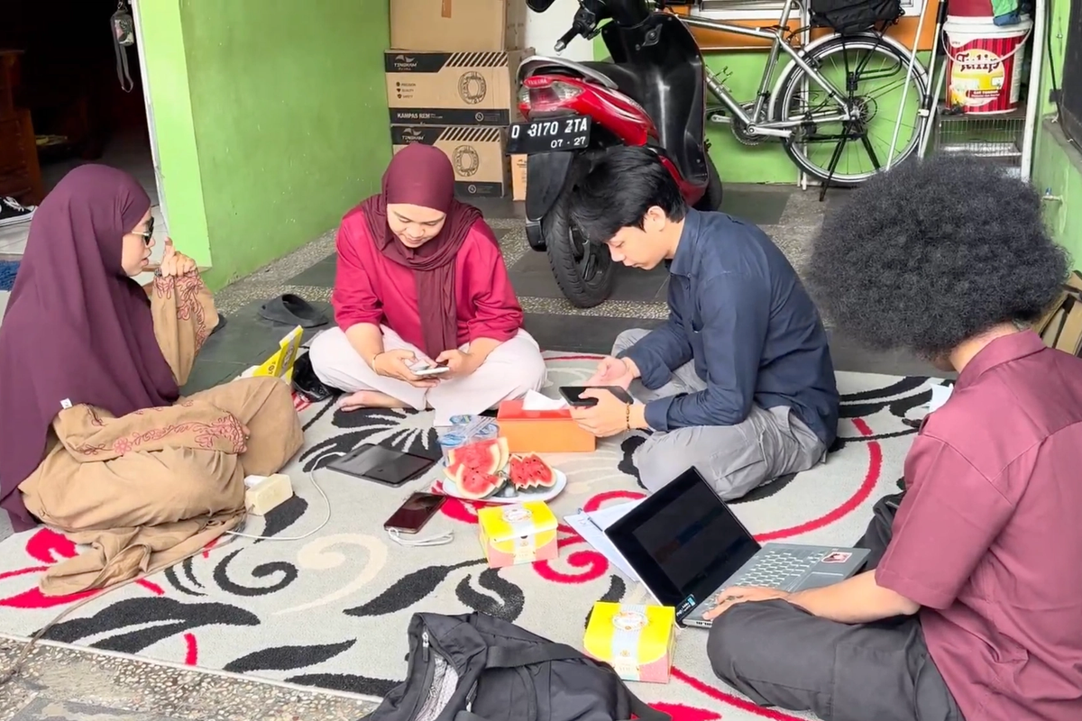Kunjungan Progress Persiapan Pelatihan GreenApps dan Waste Management di Panyileukan