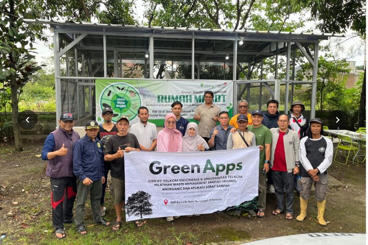 Telkom University dan Sobat Sampah Hadirkan Solusi Berkelanjutan Melalui Teknologi Pirolisis di Tiga Wilayah Jawa Barat