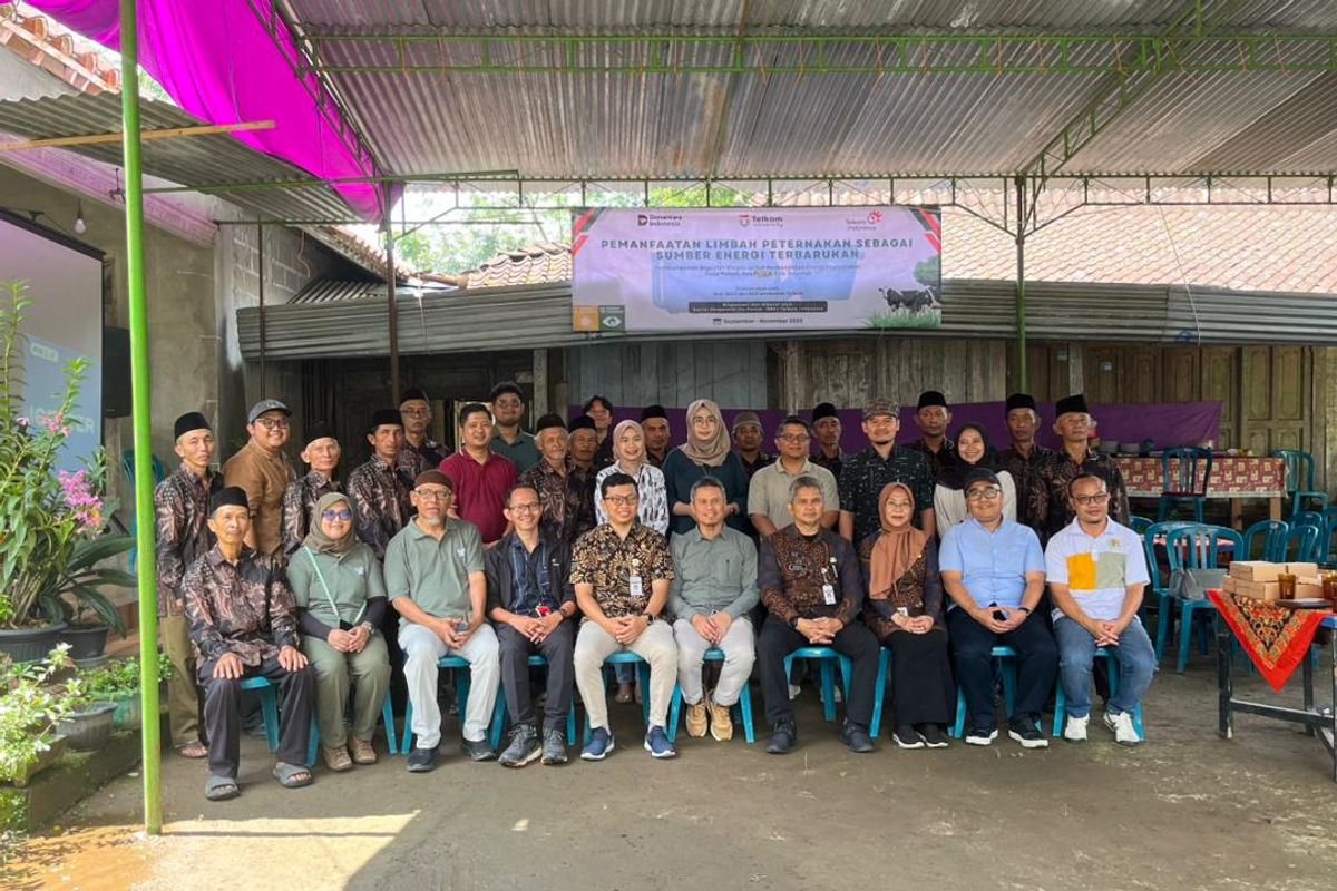 Biodigester Desa Pokoh Wujudkan Energi Bersih, Kemandirian Desa, dan Aksi Iklim