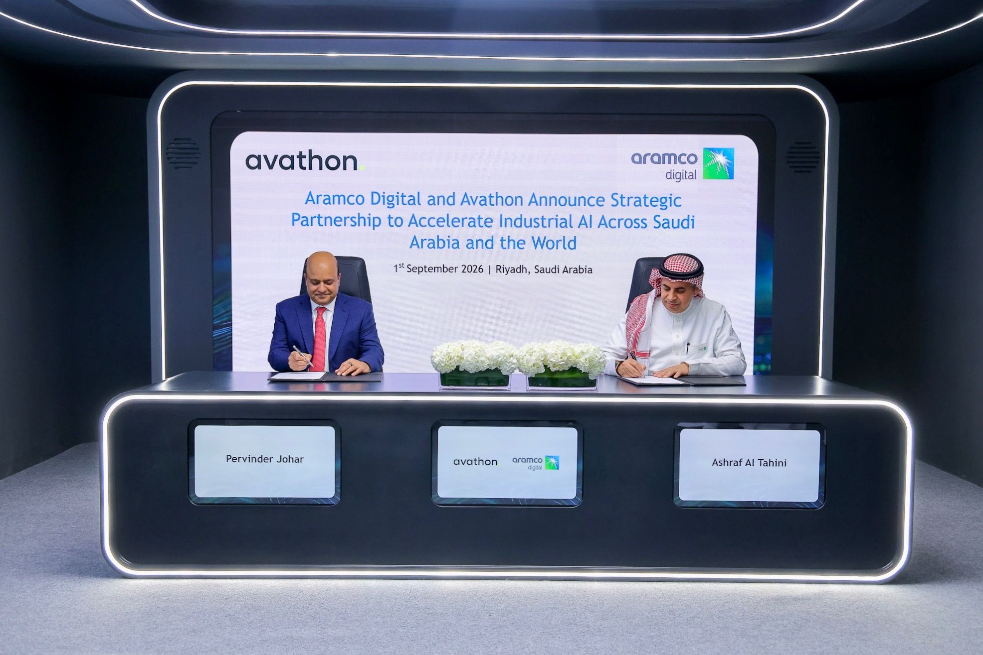 Aramco Digital and Avathon Strategic Partnership