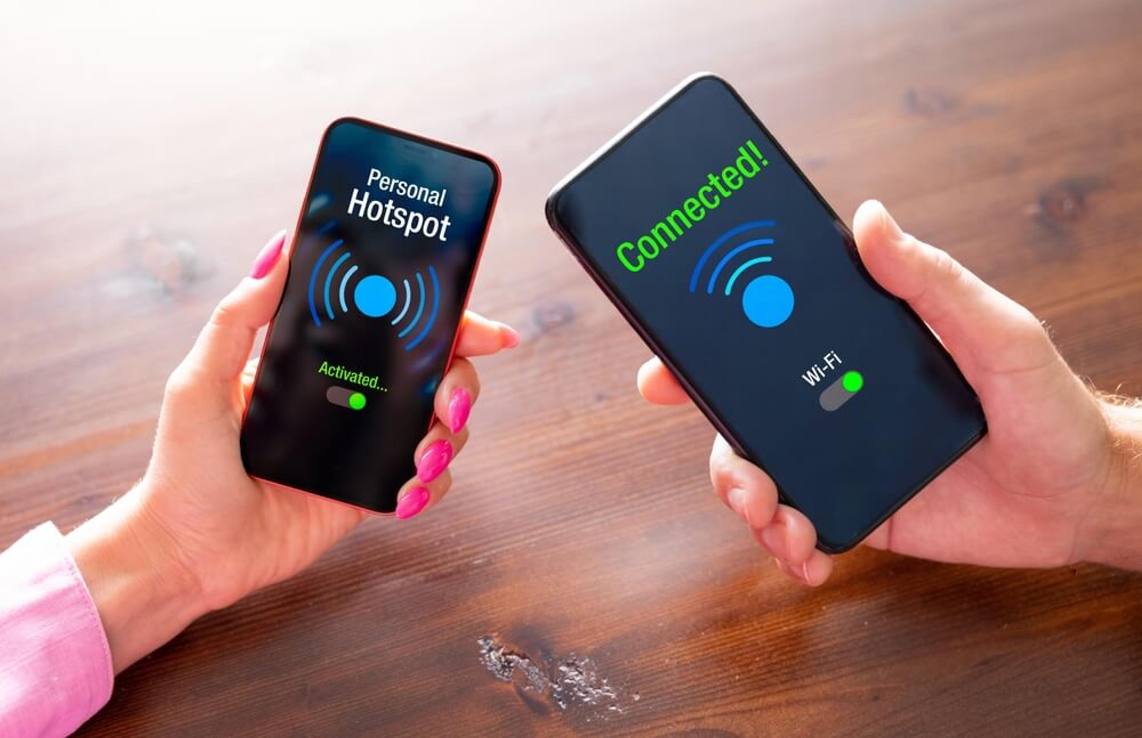 Deling av internett via mobiltelefon: Slik deler du mobildataen din enkelt