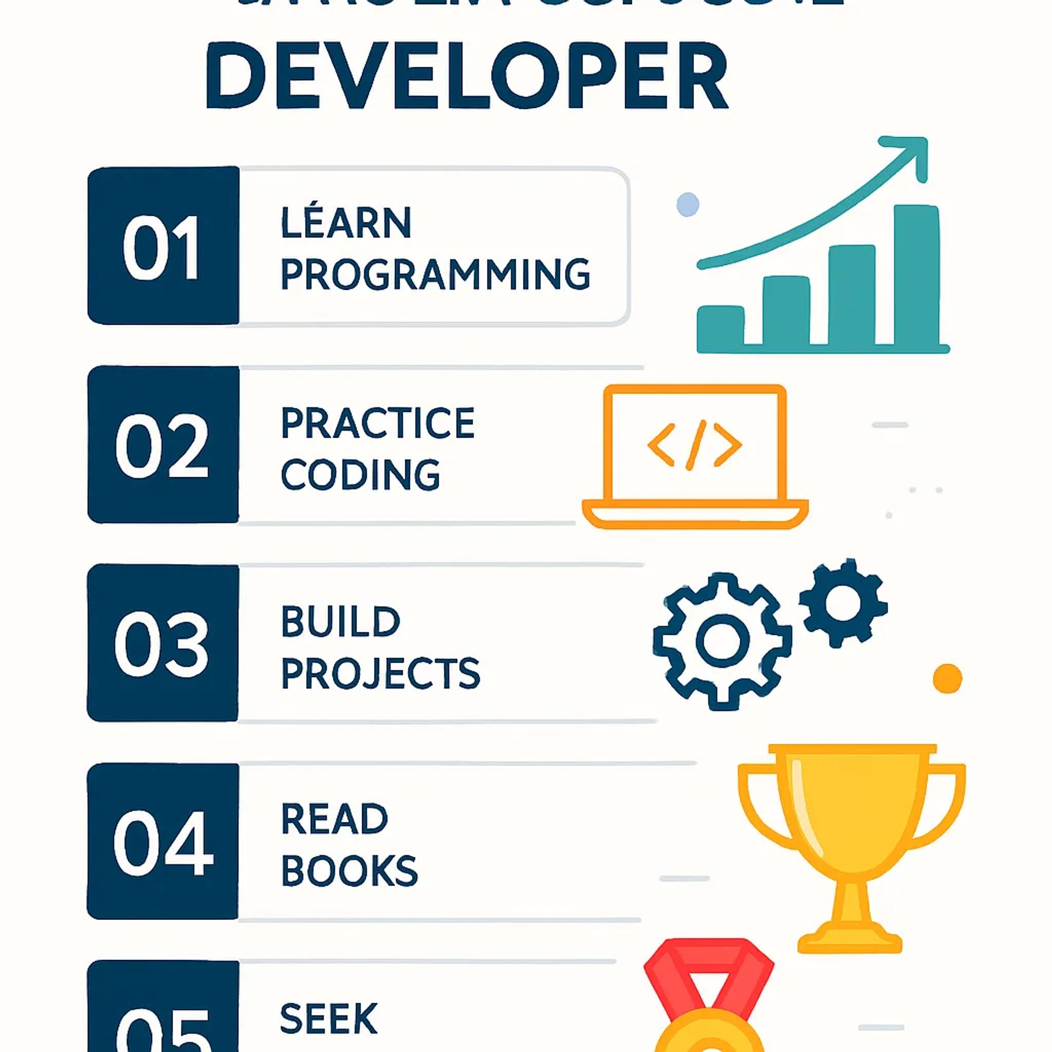 5 Steps to Become an Expert Software Developer