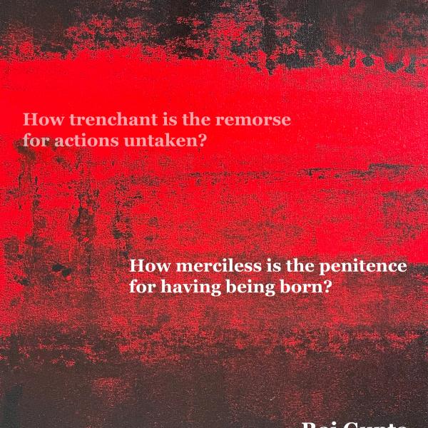 Contrition (Exhibition Poster)