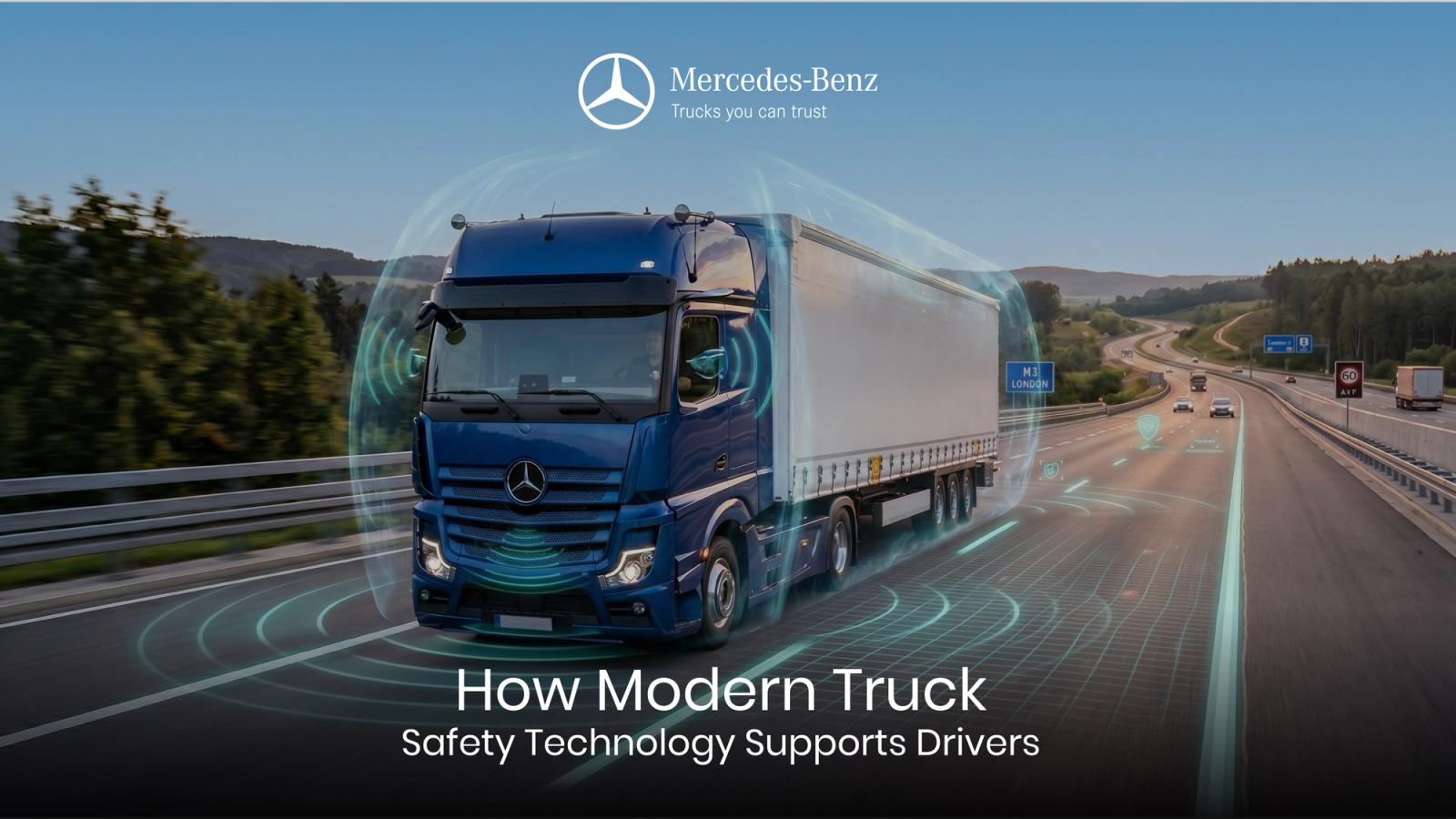 How Modern Truck Safety Technology Supports Drivers