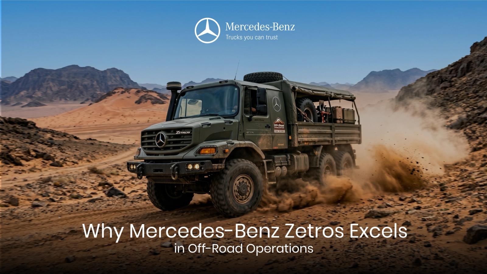 Why Mercedes-Benz Zetros Excels in Off-Road Operations