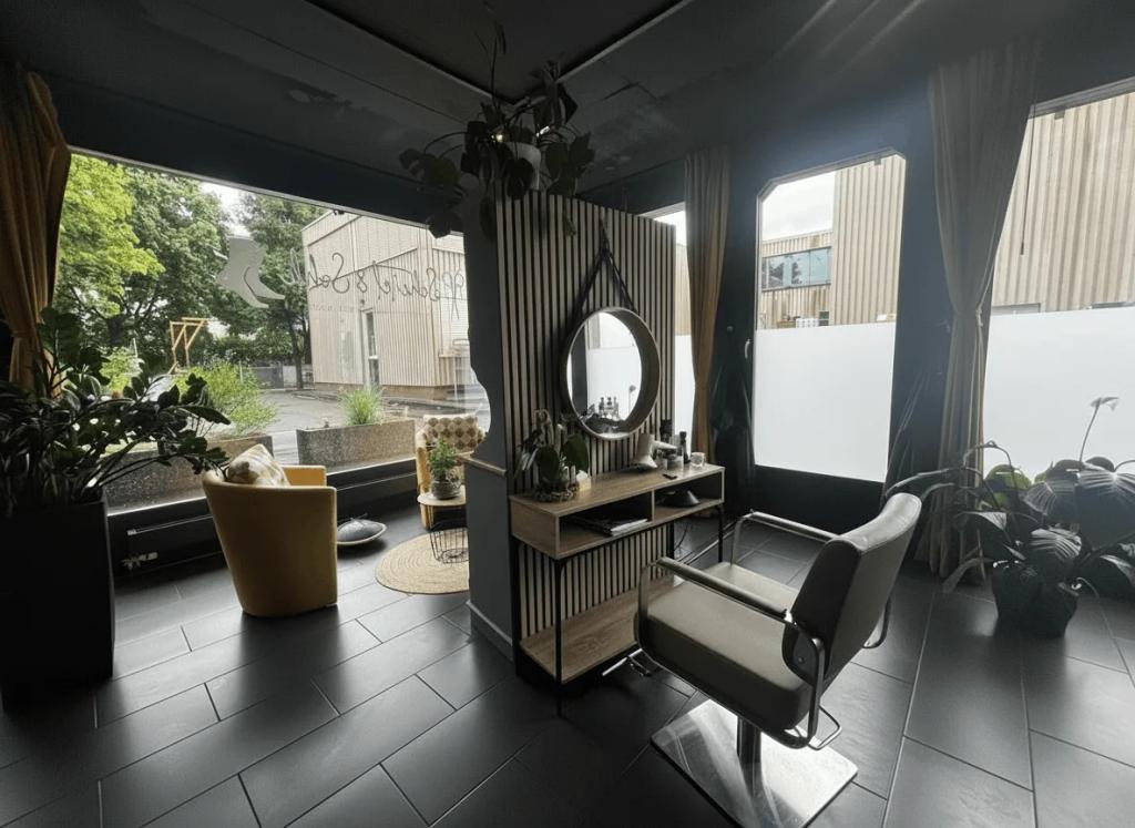 Blick ins Studio von Scheitel & Sohle in Cham
