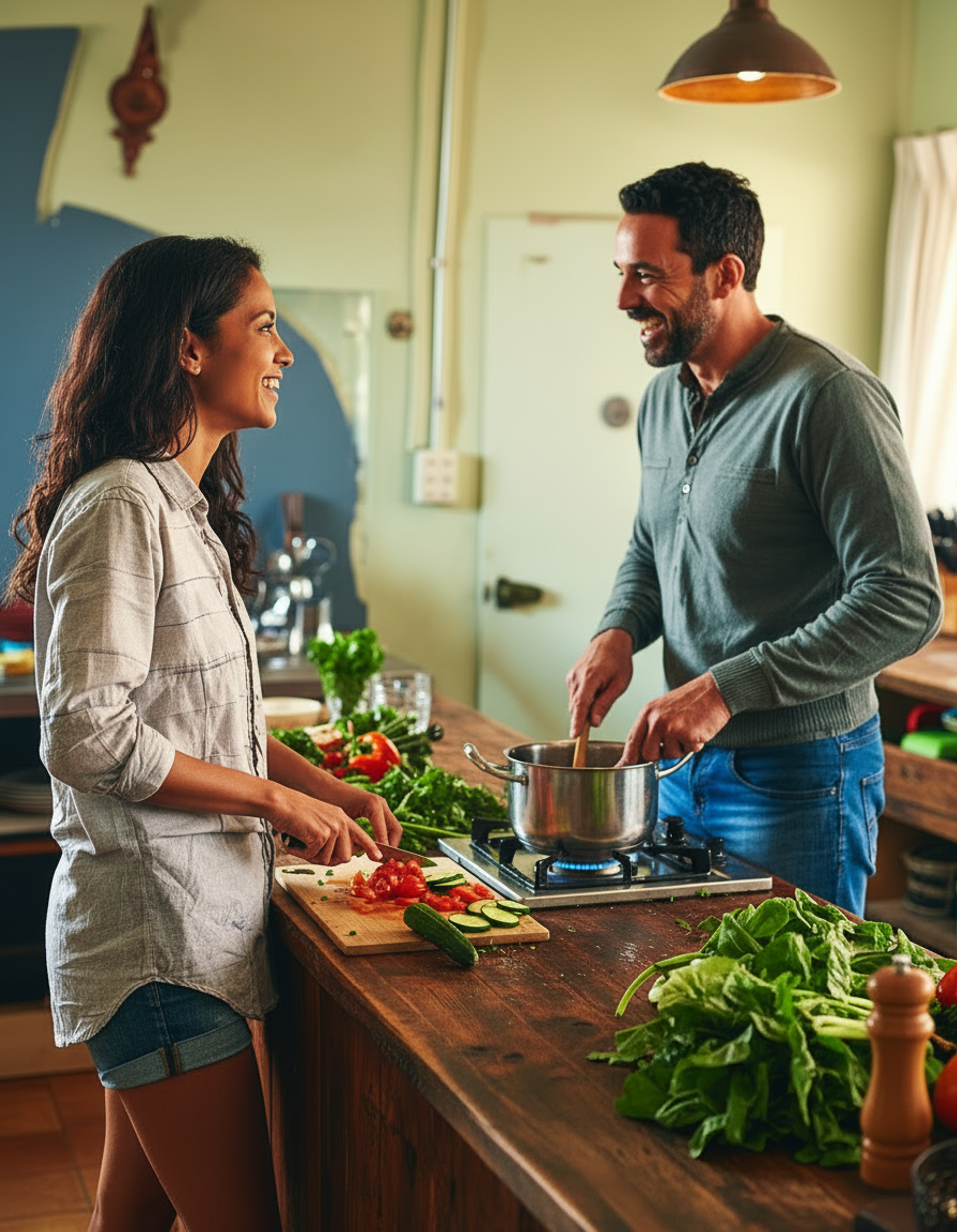 David and Sarah - Sunday Morning Cooking
