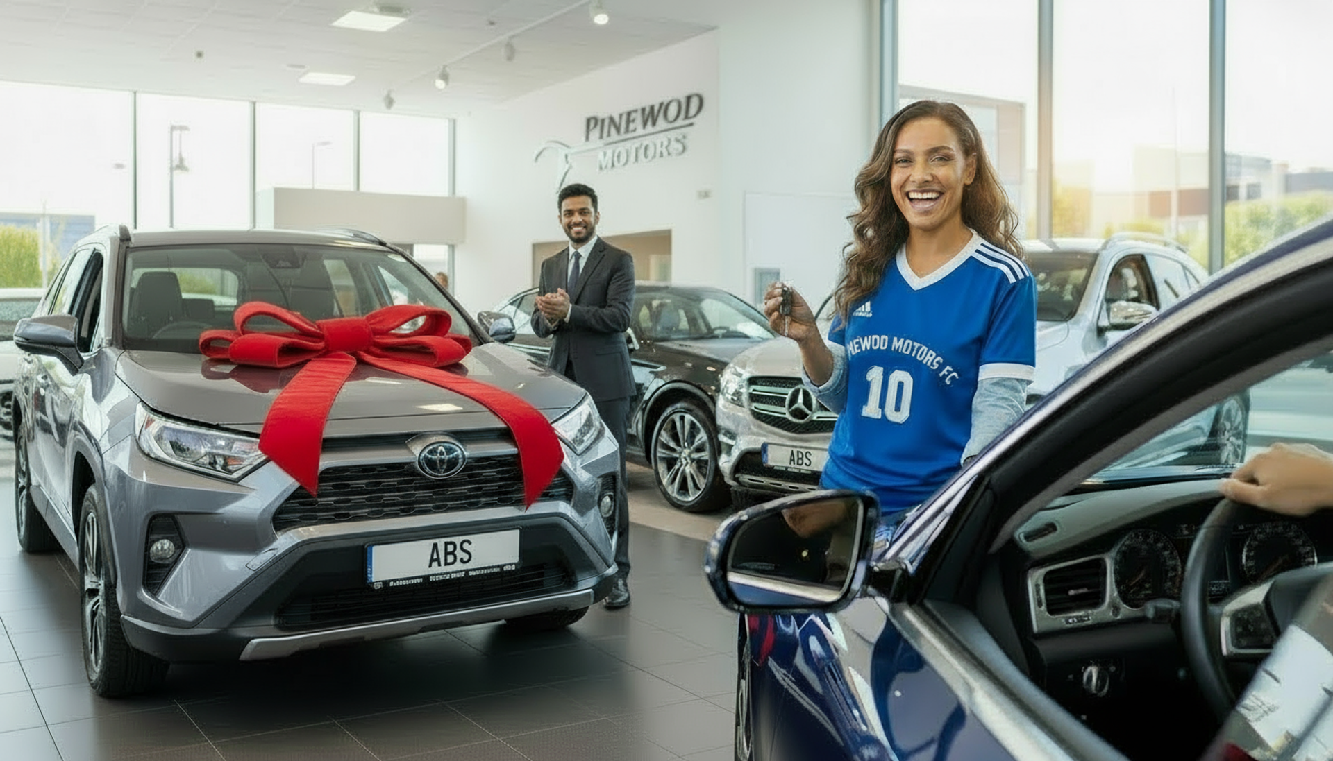 Sarah's Big Day - Getting Her Dream Car
