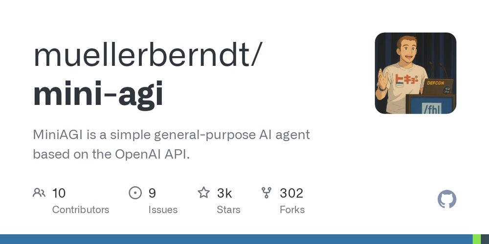 Screenshot of MiniAGI