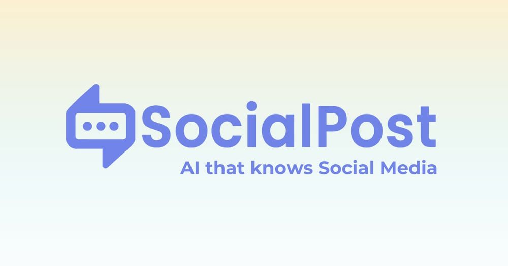Screenshot of AI That Knows Social Media