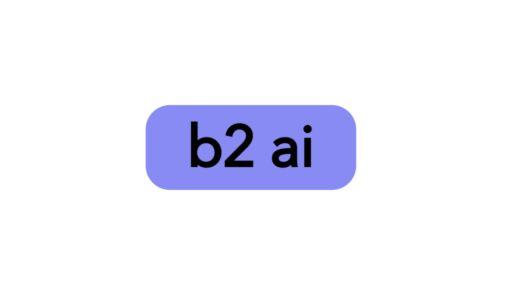 Screenshot of B2 AI