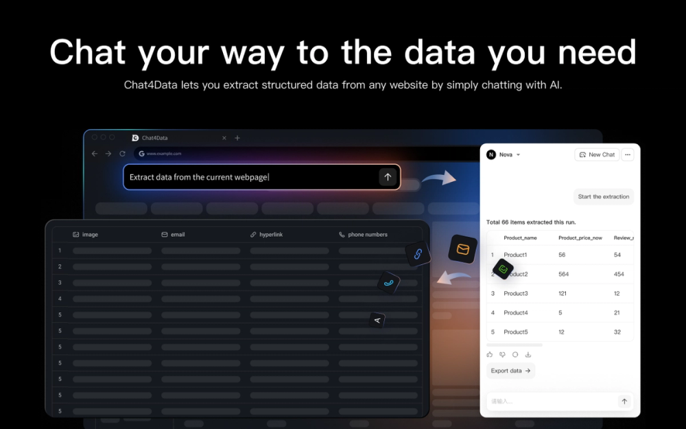 Image for Chat4Data