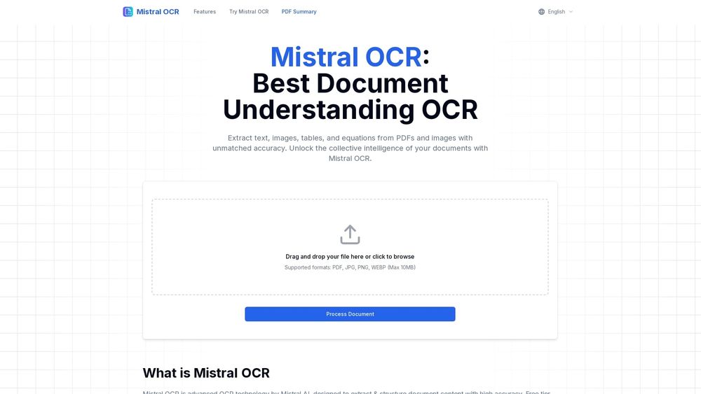 image of Mistral OCR